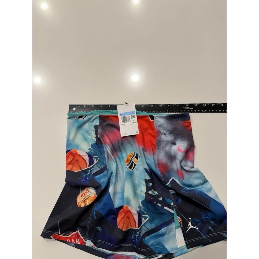Jordan Printed Knit Skort HJ0073-100 Multicolor Womens M NWT